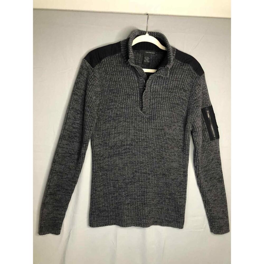 Calvin Klein Jeans Mens Cable Knit Sweater sz XL